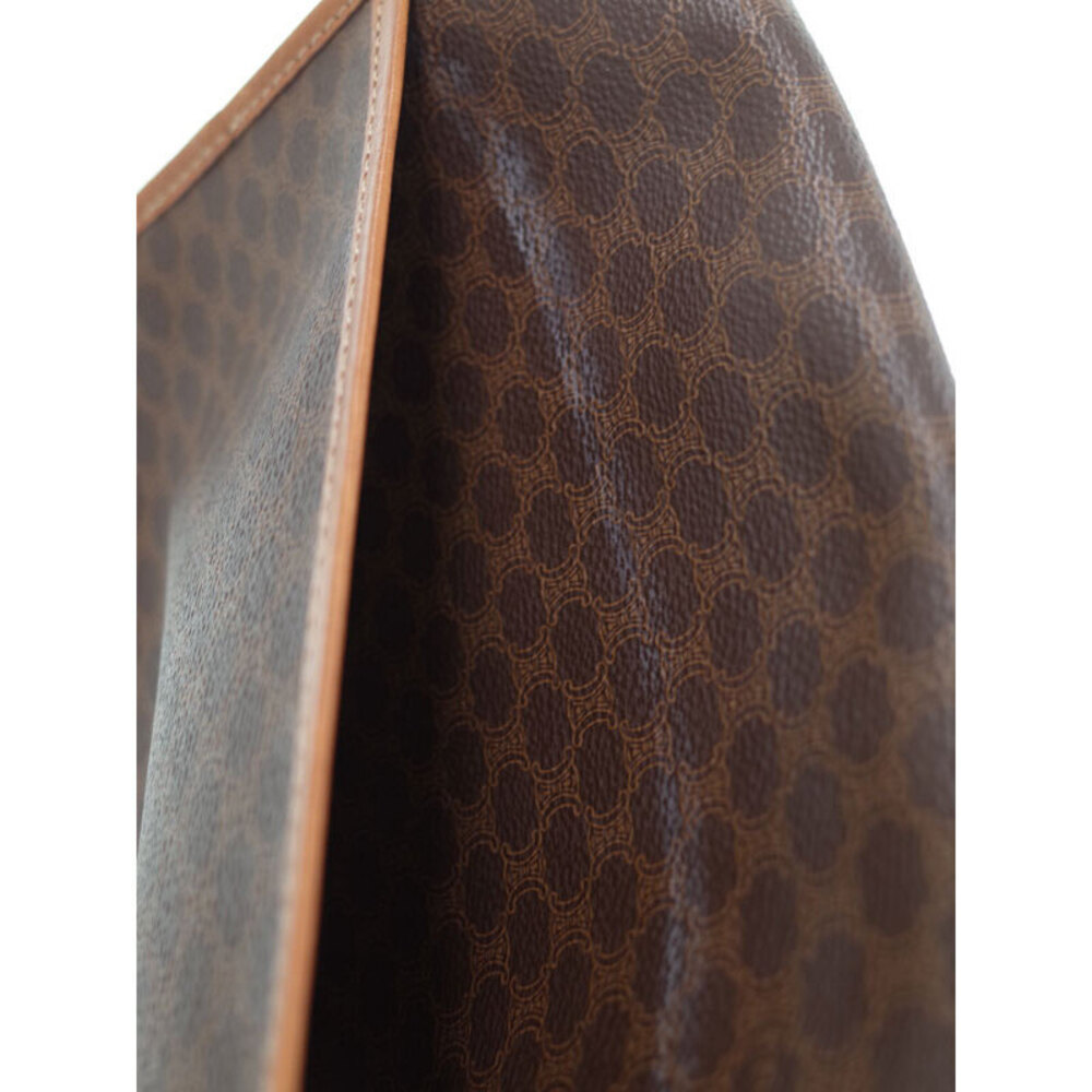 Celine Macadam Leather Shoulder Bag Brown - Picture 9 of 9
